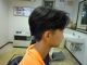 学校で怒られないくらいのツーブロック。